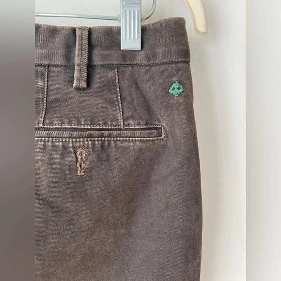 Pt01 Pants Men’s 48 Invasion Game Print Chino Brown - Picture 3 of 8